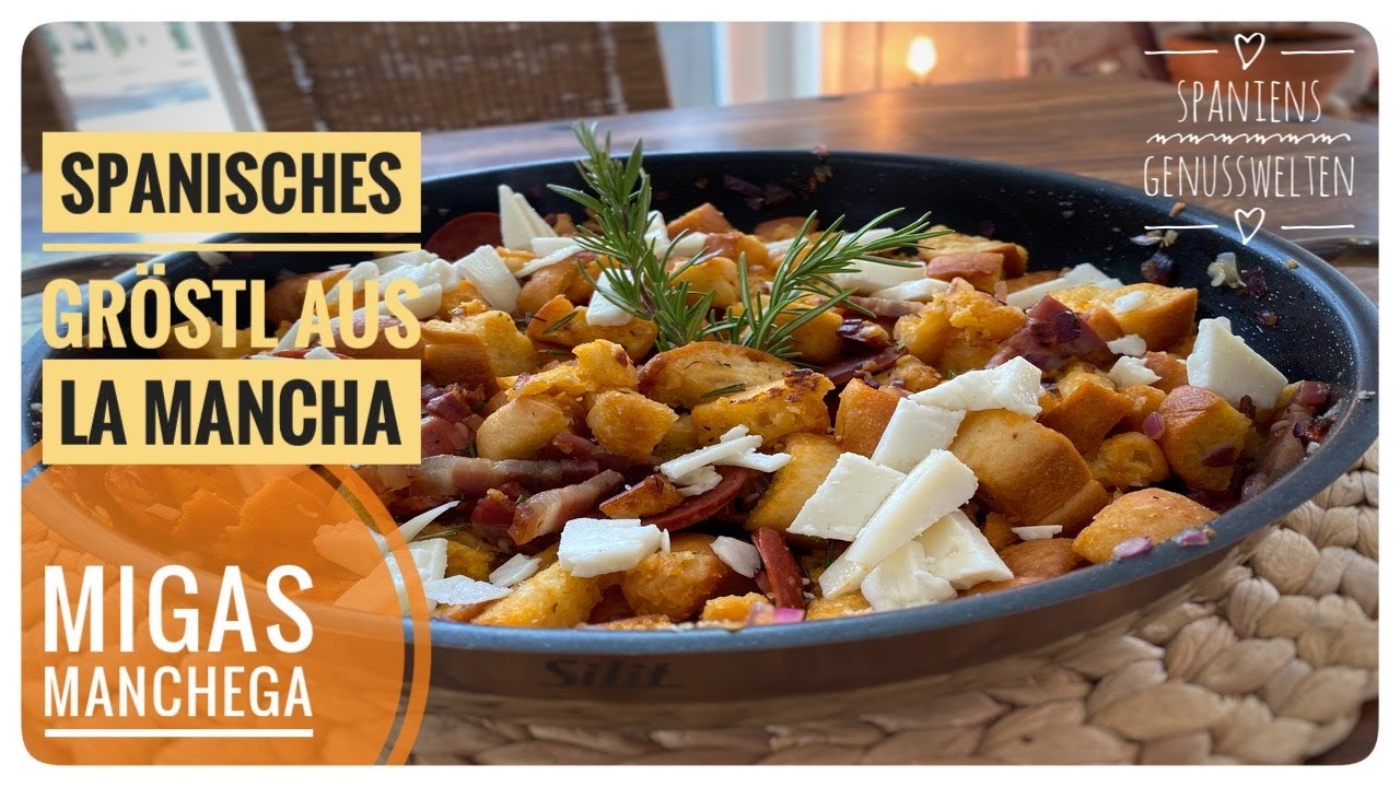 🇪🇸 Migas a la Manchega - Das spanische Gröstl aus La Mancha 🇪🇸