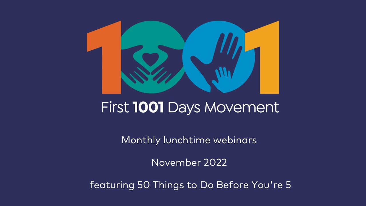 F1001D Webinar with 50 Things to Do Before You're 5