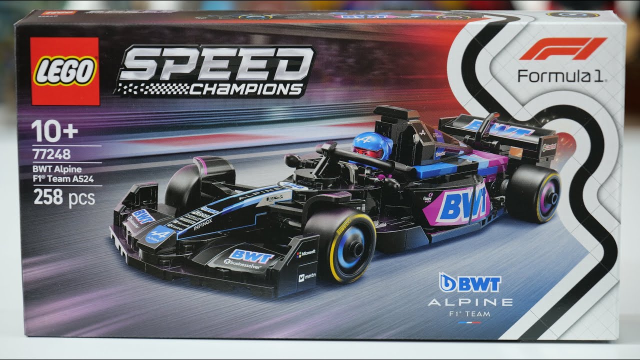 LEGO Speed Champions 77248 BWT Alpine F1&reg; Team A524 - LEGO Speed Build Review