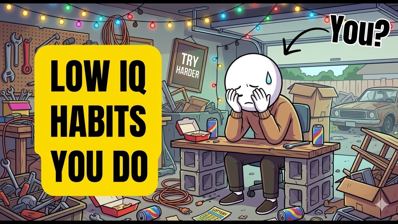 7 Psychology Habits of Low IQ People