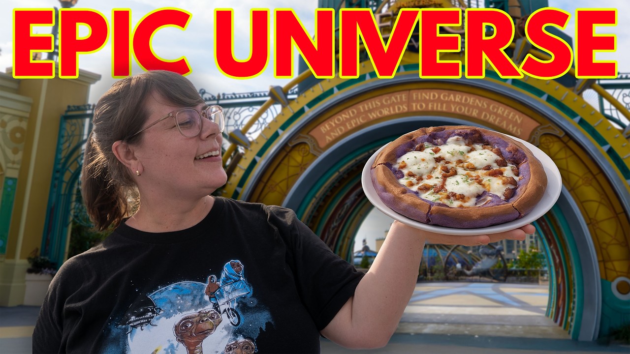 What to Eat (and Skip) In Celestial Park — Epic Universe Food Tour!