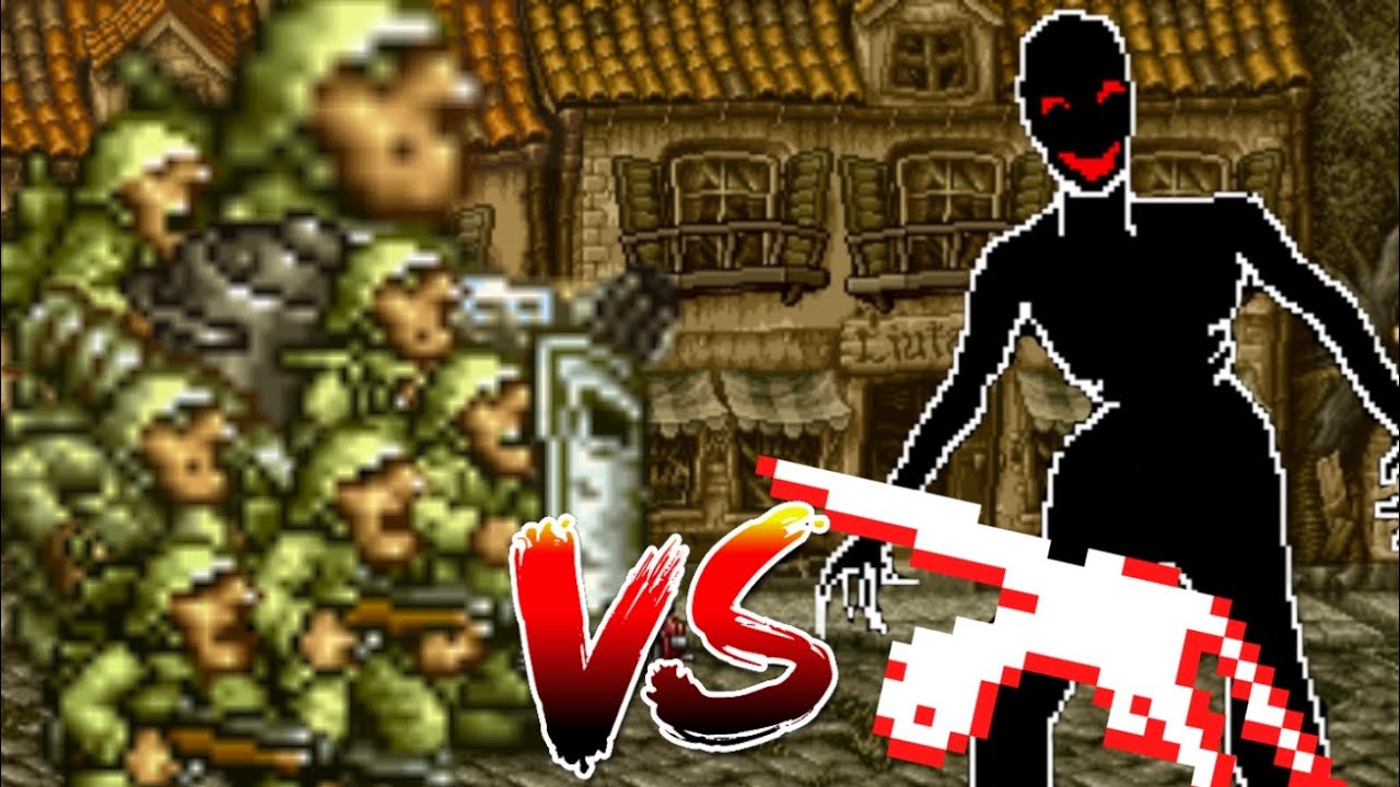 Rebel Soldier Vs Michael Davies [Metal Slug X Faith] Fnf Sprites Fight Fan Made
