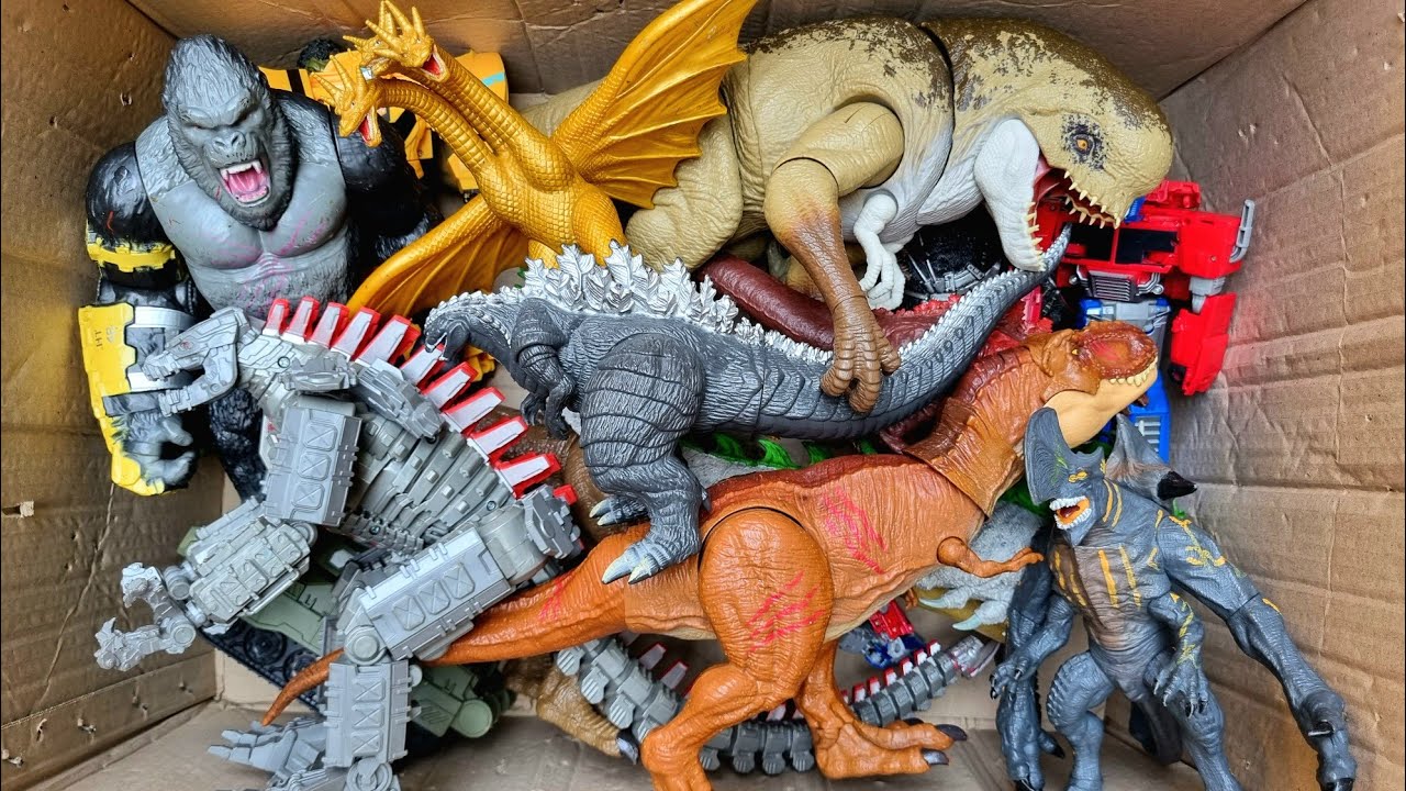 Hunting T-Rex, Distortus Rex, Spinosaurus, Megalodon, Mosasaurus And More Dinosaur Toy