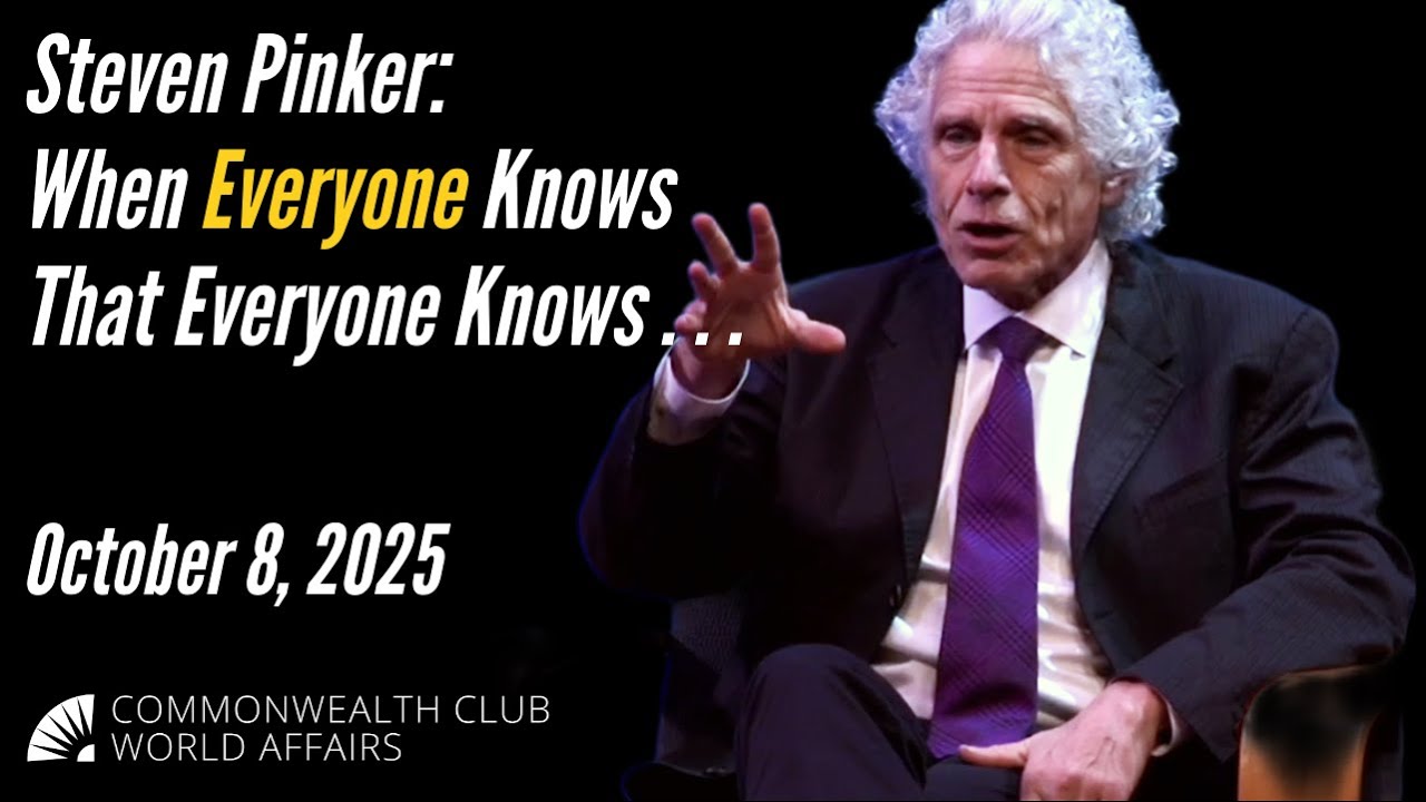 Steven Pinker: When Everyone Knows That Everyone Knows&hellip;