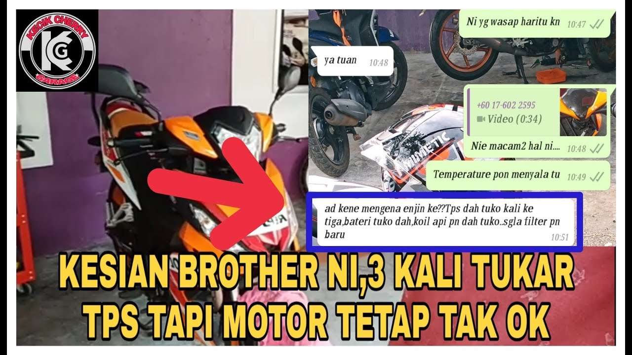 RS150/ 3 KALI TUKAR T.P.S,MASALAH TAK SELESAI APEHAL???!