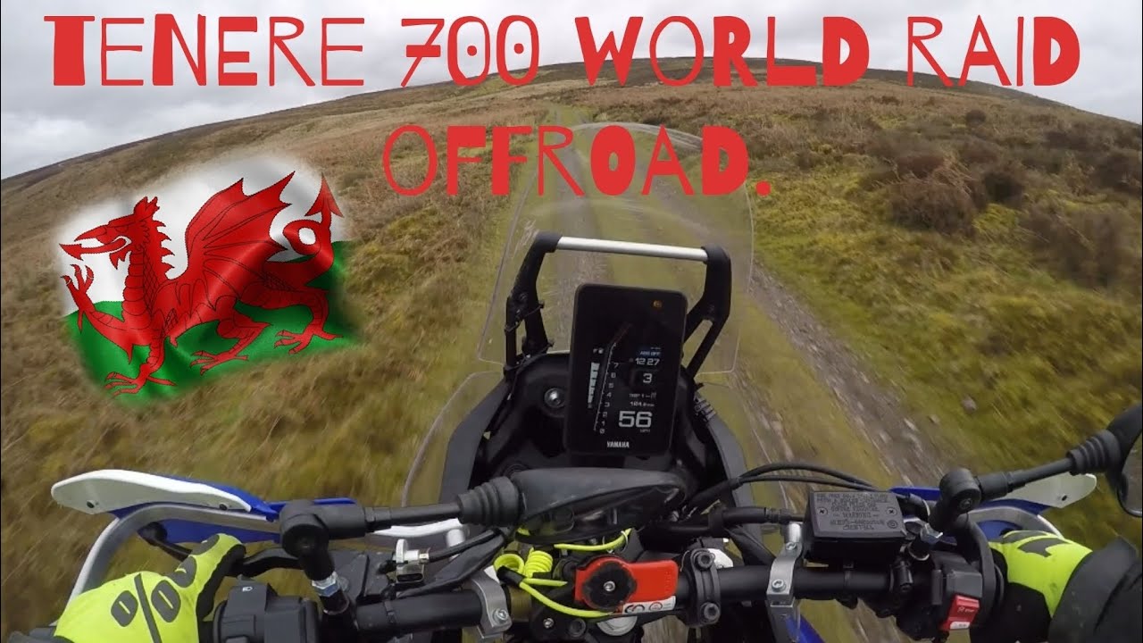 Tenere 700 World Raid - Off Road - Fastest Trails in Shropshire, Wales, UK 🏴󠁧󠁢󠁷󠁬󠁳󠁿 🇬🇧