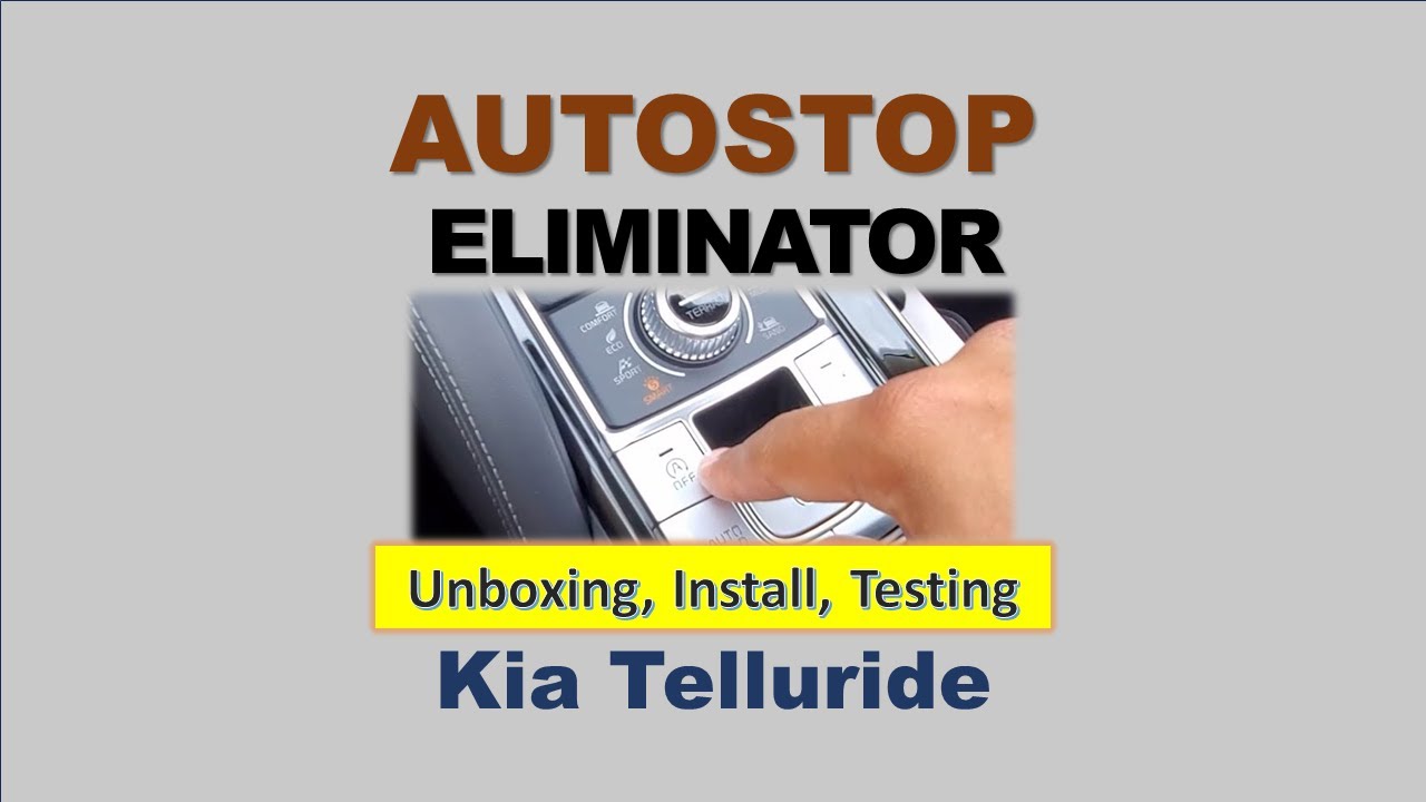Autostop Eliminator for Kia Telluride