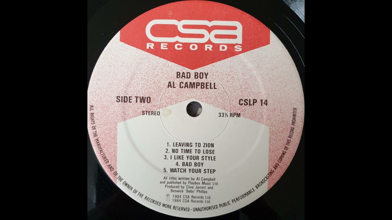 Al Campbell - Leaving To Zion