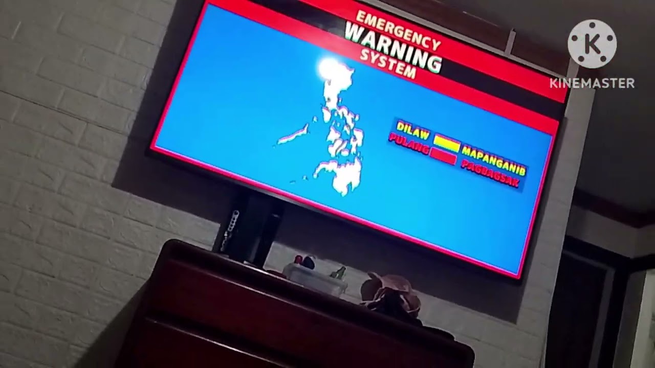 Emergency Alert System Philippines Compilation