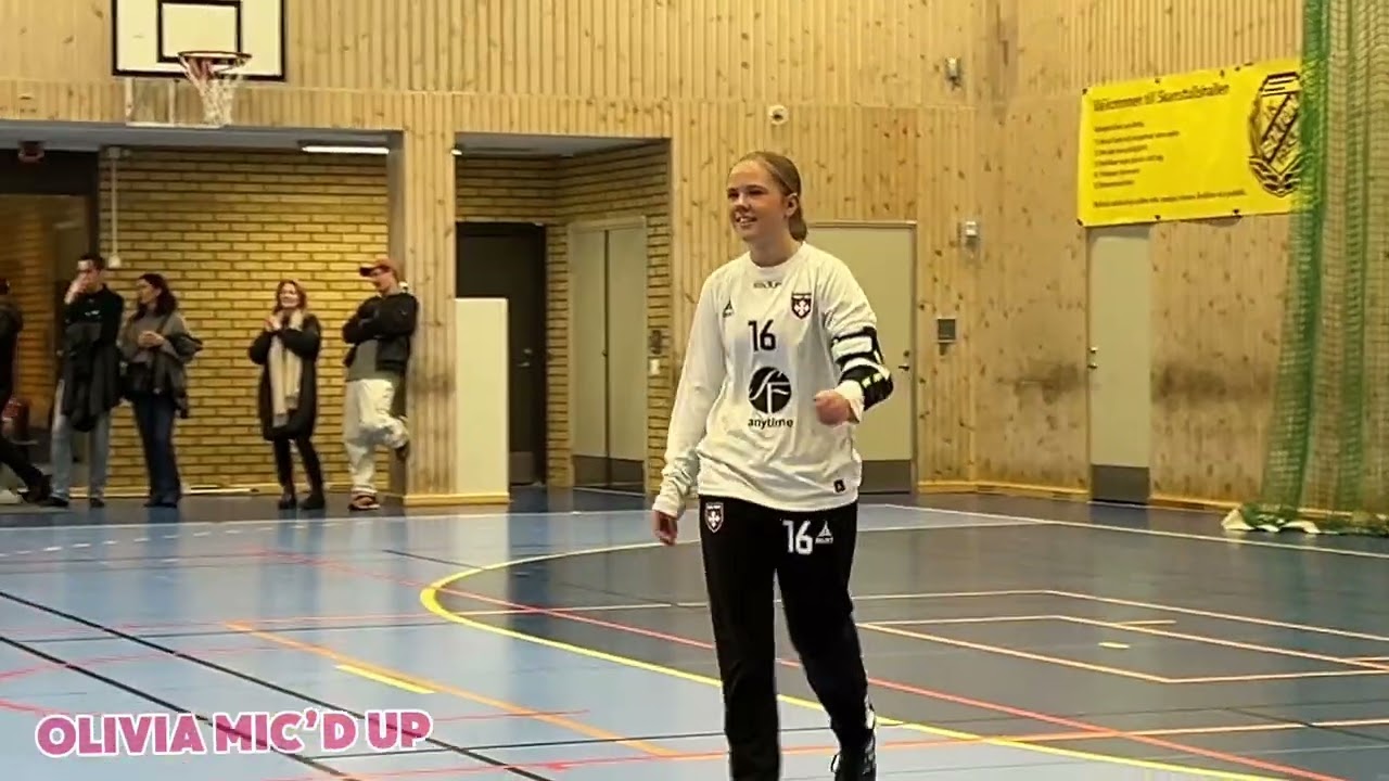 Olivia Mic'd Up i andra halvlek