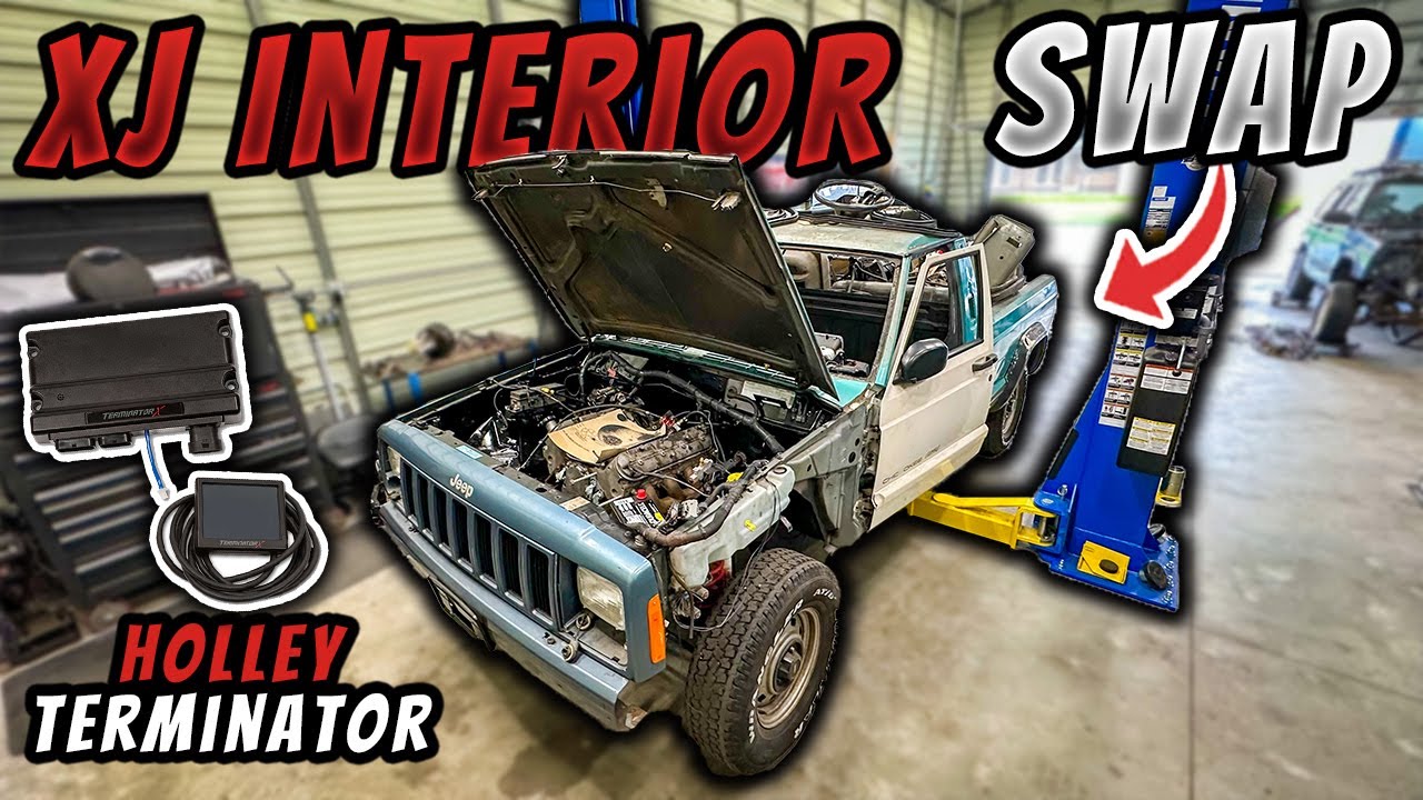 Установка Holley Terminator X Max и XJ Harness на Jeep MJ Comanche