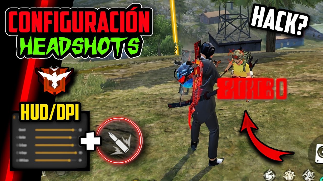 CONFIGURACI&Oacute;N PARA LEVANTAR LA MIRA CORRECTAMENTE EN FREE FIRE/ SIN DPI
