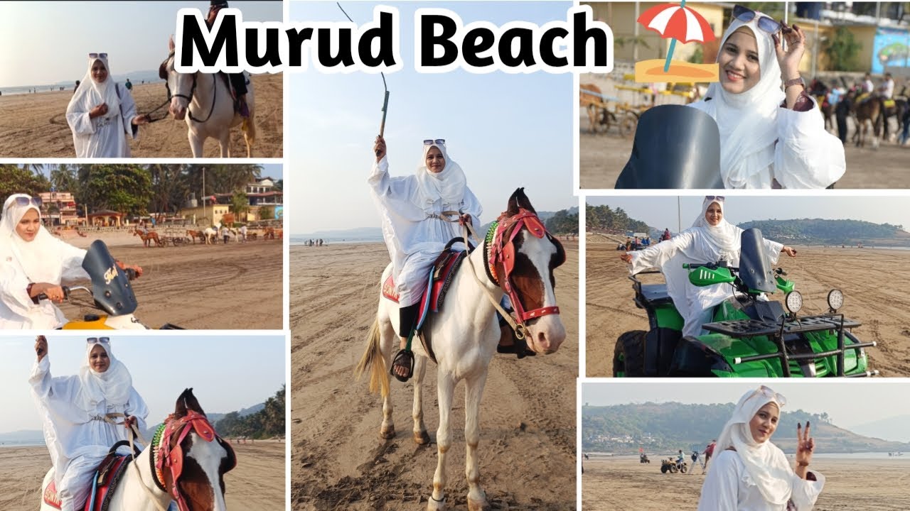 Murud Beach 🏖️ Vlog | Maine Chalayi Bike😍 || Murud Beach Explore|| Jashira Sakharkar Vlog 
