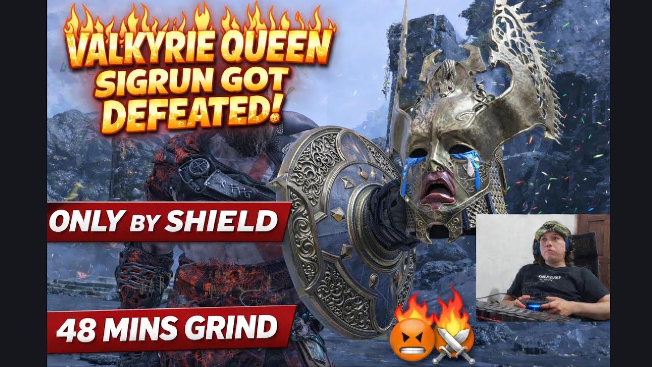 What?! Is there ANYONE stronger than Sigrun | God of War | Kratos VS Sigrun Valkyrie Queen
