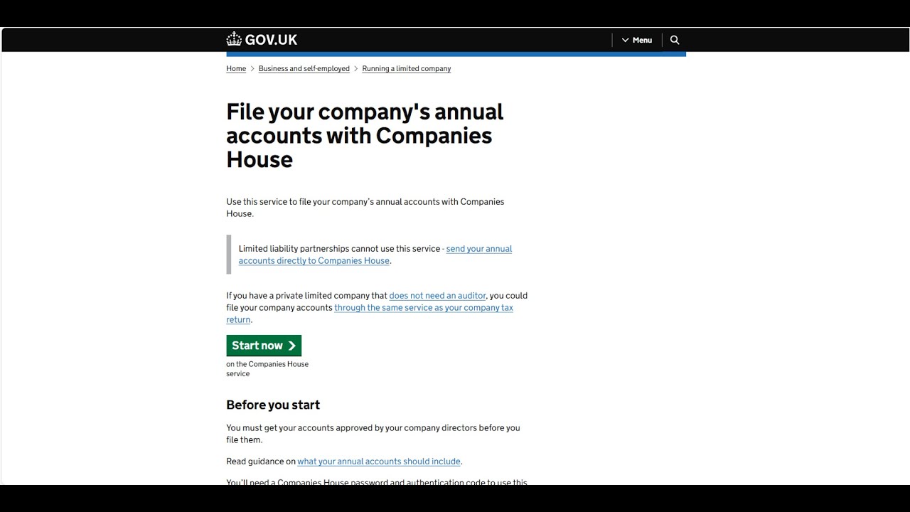How to file dormant accounts with Companies House