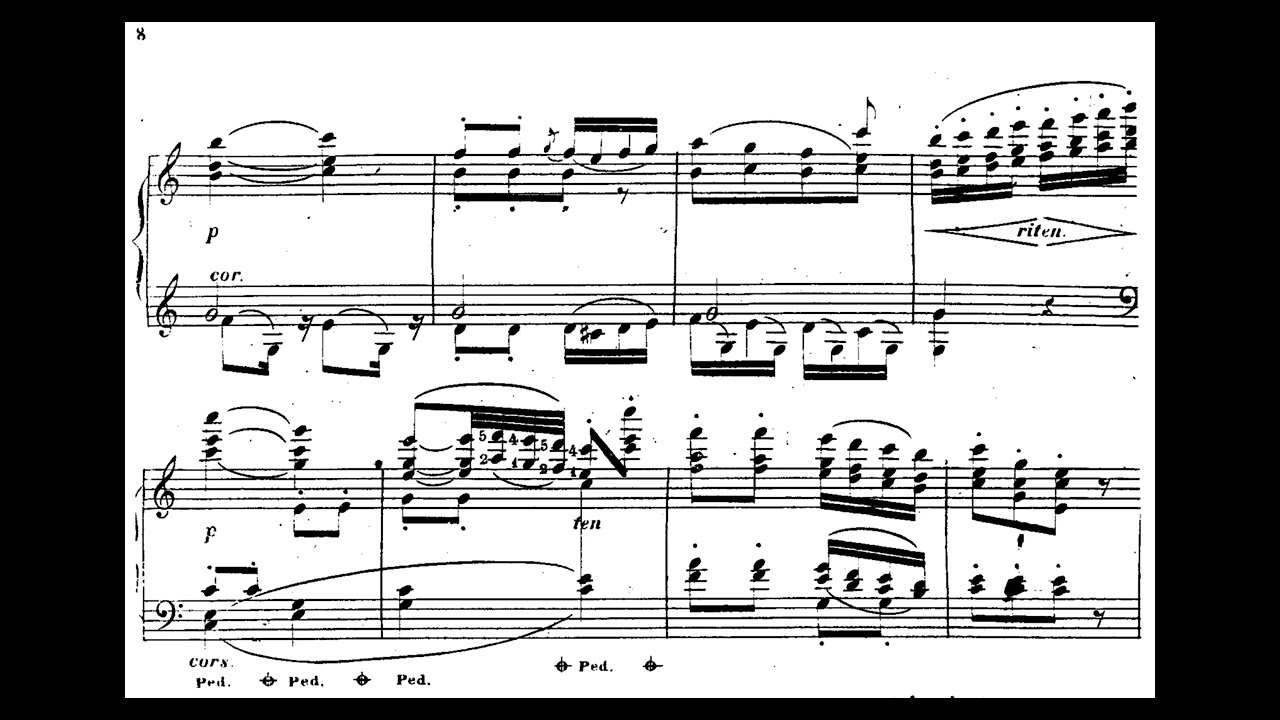 Alkan - Andante from Haydn’s 94th Symphony ‘Surprise’ for solo piano (Yang Ding)