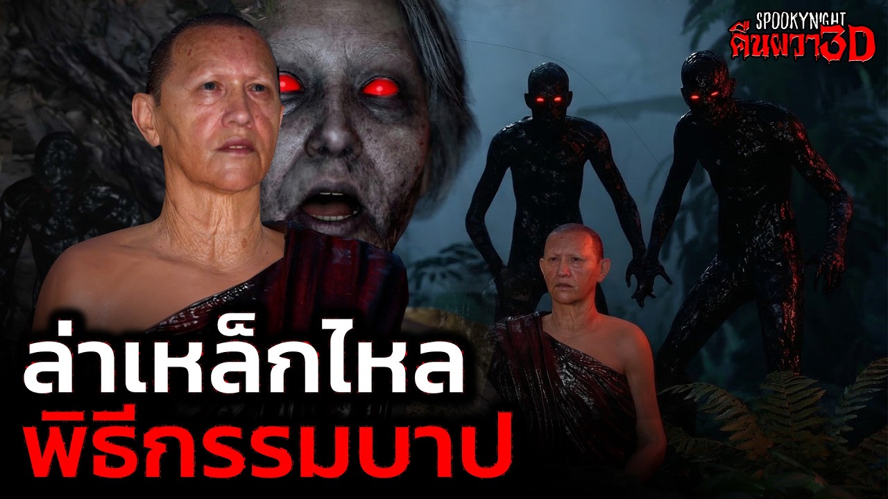 ล่าเหล็กไหลกับพิธีกรรมบาป I SpookyNight คืนผวา3D EP.122