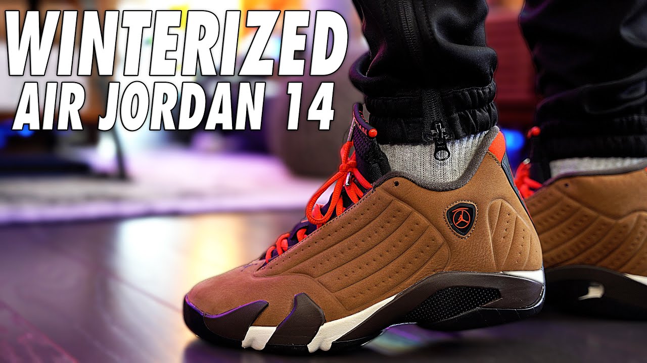 BEWARE Before You Buy ! Air Jordan 14 Winterized Archaeo Brown Review and On Foot in 4K