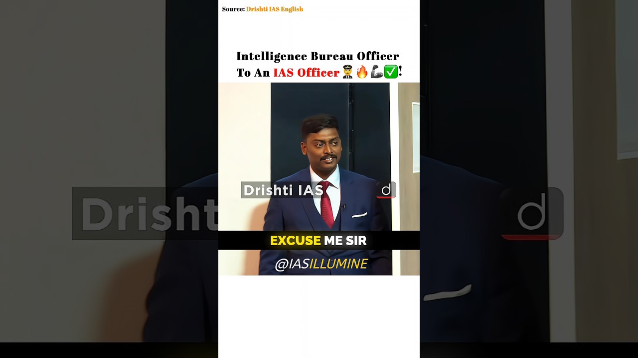 IB Officer to IAS Officer 🥵👨&zwj;✈️ Venkateshwaran R | Upsc Interview