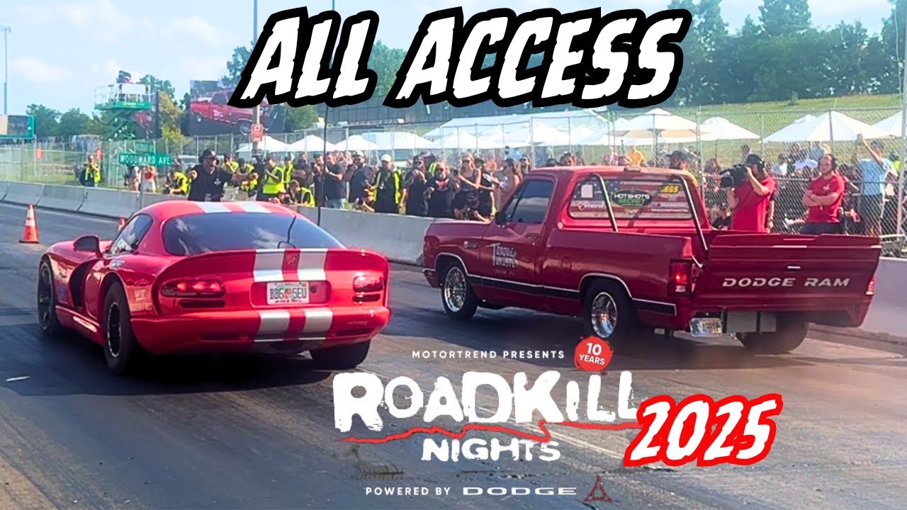 Roadkill Nights 2025!  Wild behind the scenes footage!