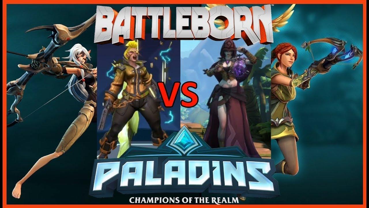 BATTLEBORN VS PALADINS