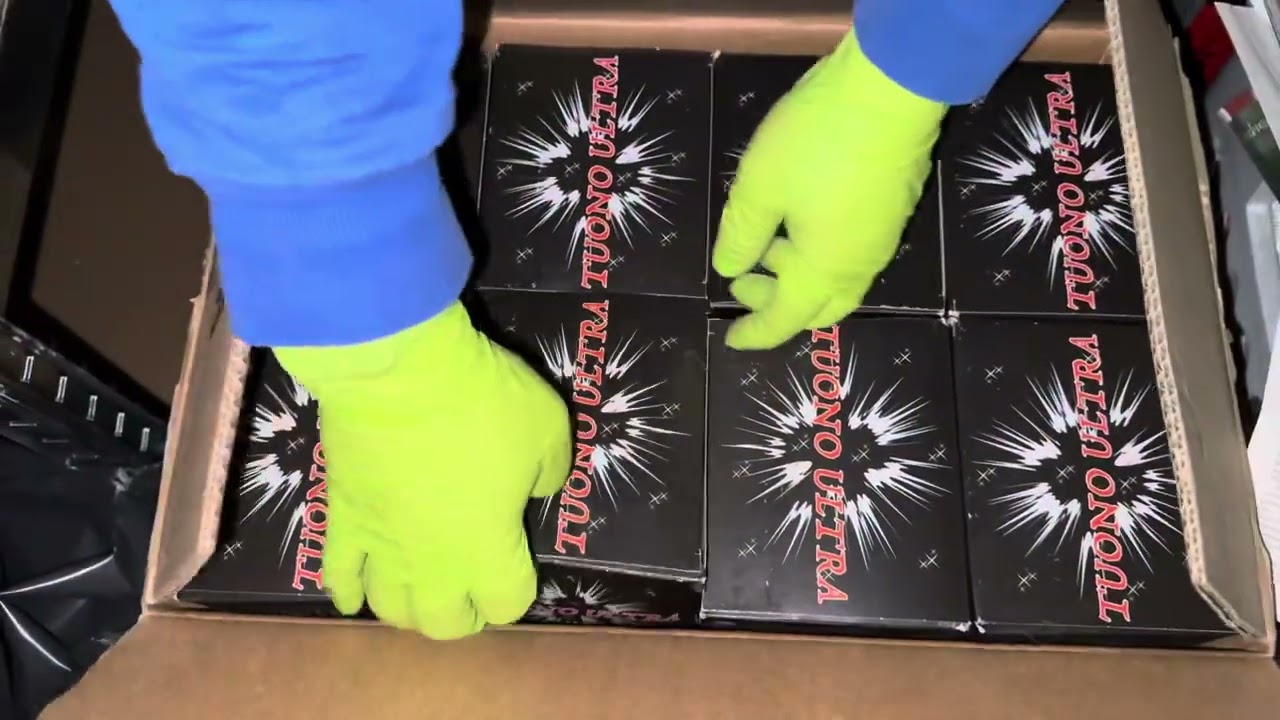 Feuerwerk Unboxing 3500&euro;