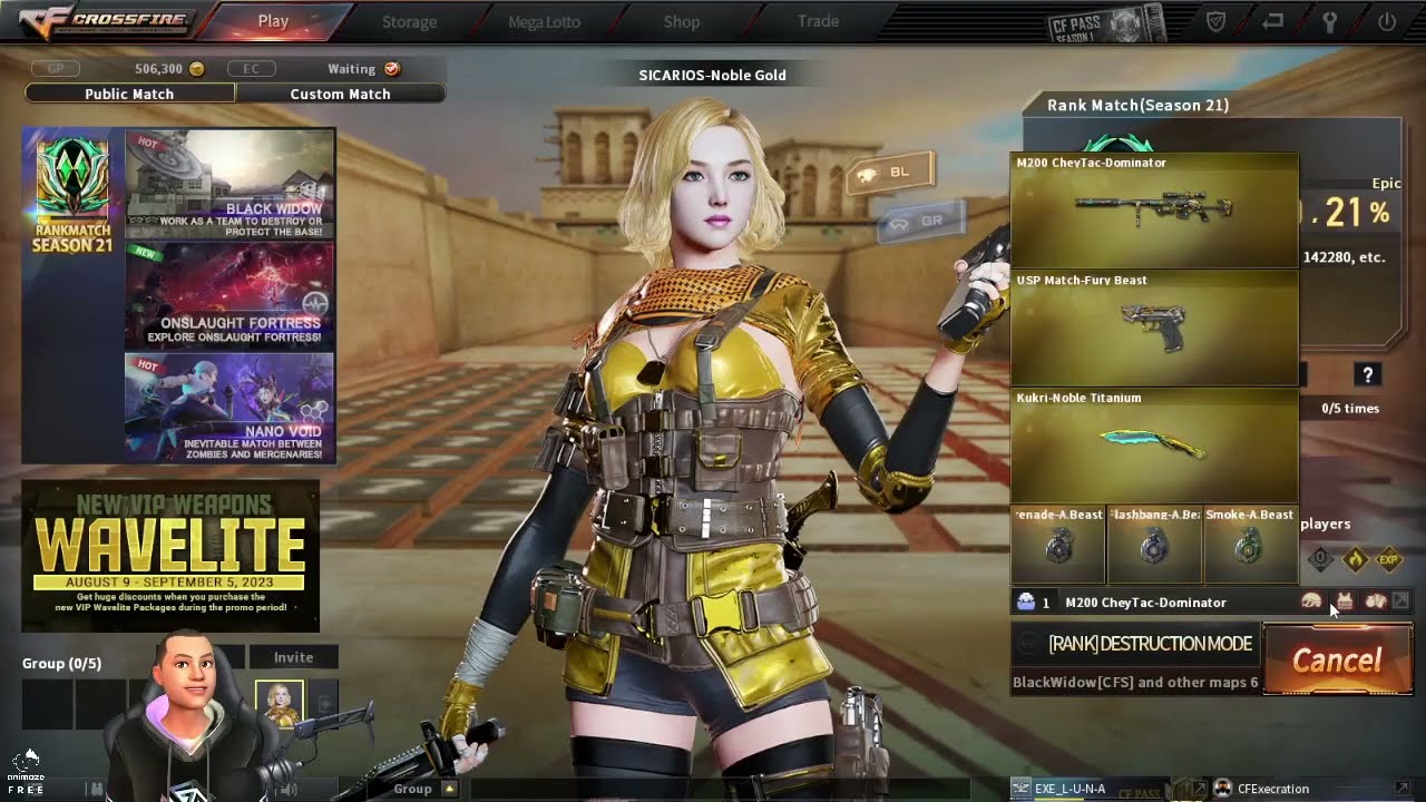 Crossfire ranked game day #1