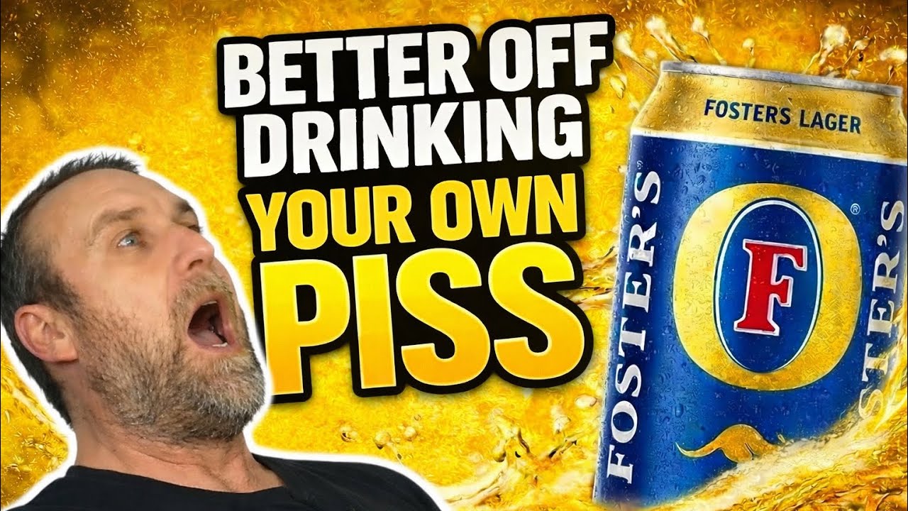 Обзор FOSTERS - по сути, это вода из туалета.