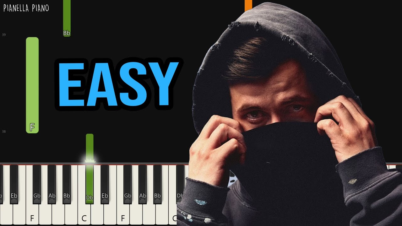 Alan Walker & Zak Abel - Endless Summer | EASY Piano Tutorial by Pianella Piano