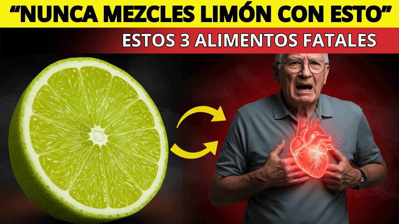 “El SECRETO del LIMÓN para los mayores: 3 COMBINACIONES PROHIBIDAS que DEBES conocer”