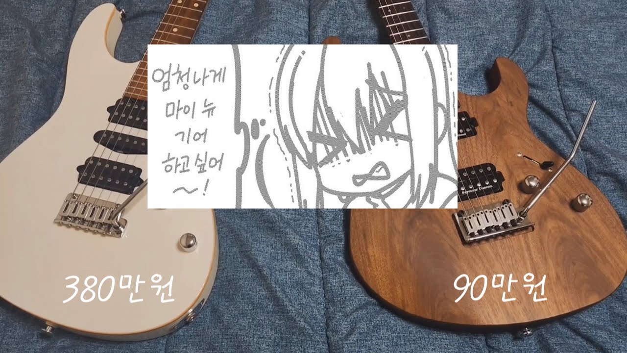 내가 마이뉴기어! 하는 방법 | Cort G300 raw 리뷰