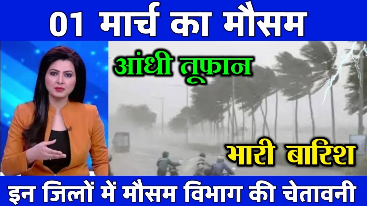 01 मार्च का मौसम| today weather update, heat wave, #Mausam_ki_jankari #Lucknow_weather #आज_का_मौसम