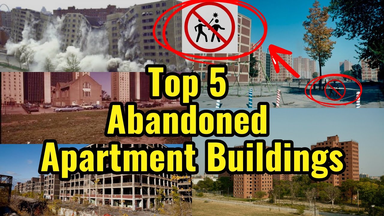 Top 5 Abandoned Apartment Complexes in America – Forgotten Homes, Broken Dreams