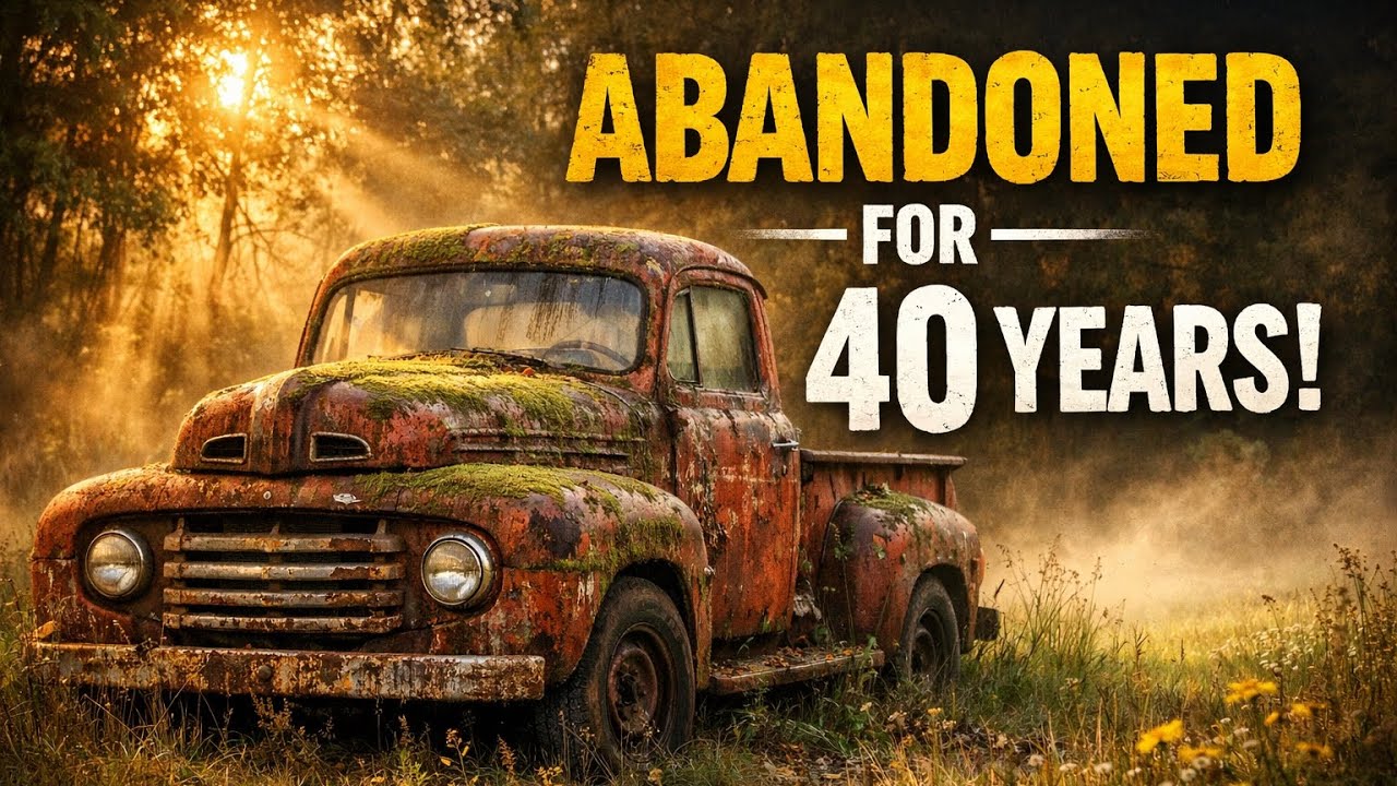 ASMR Restoring Abandoned 1952 Ford F-100 Truck | Satisfying Transformation