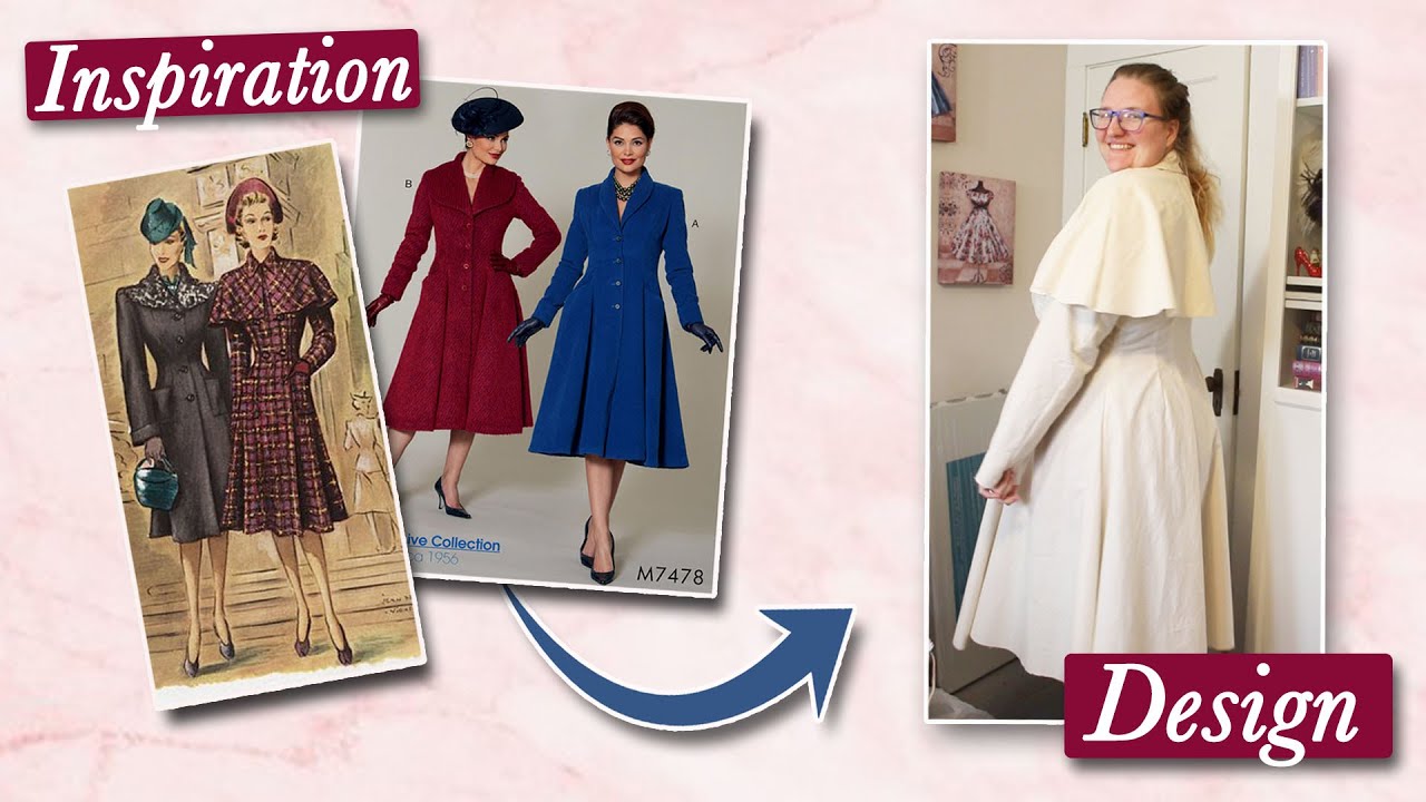 Making a 1940's Coat Mock up || McCalls 7478