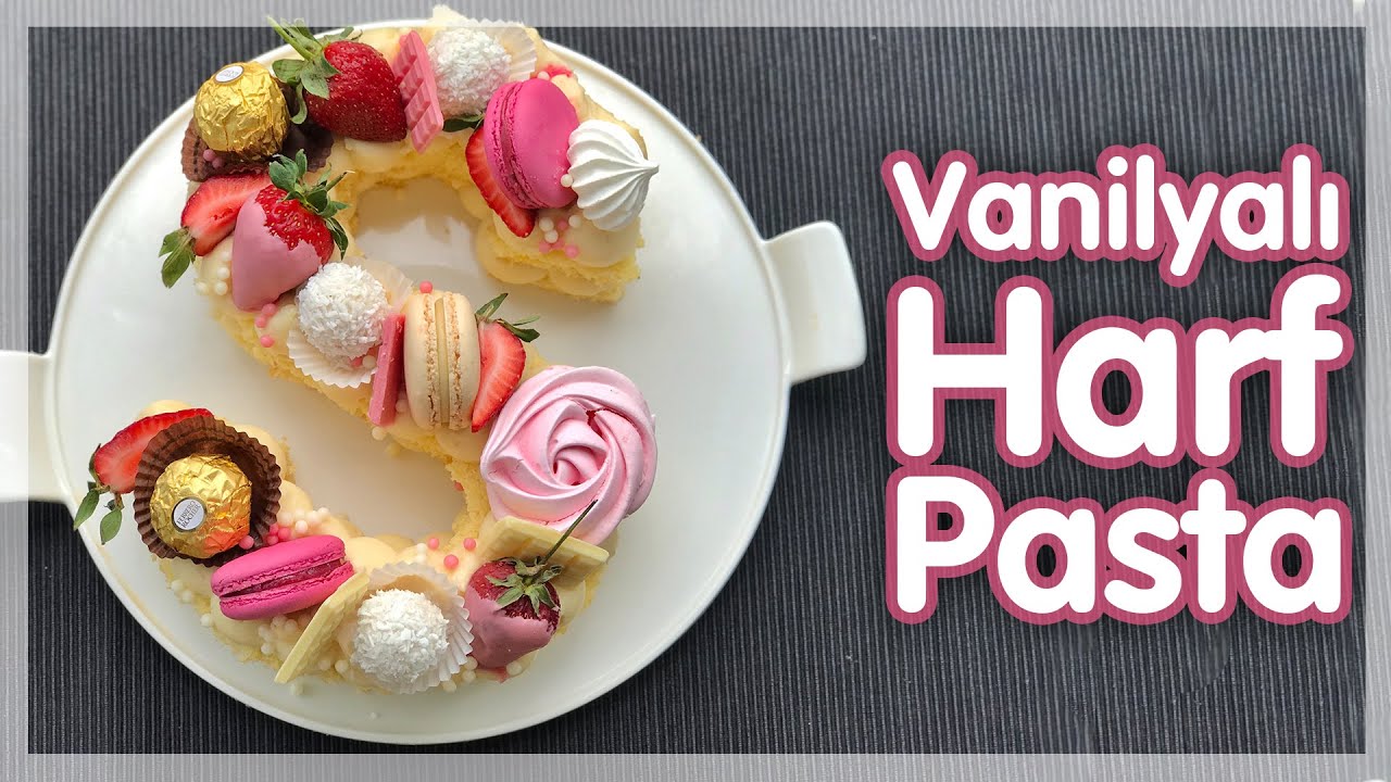 Vanilyalı Harf Pasta