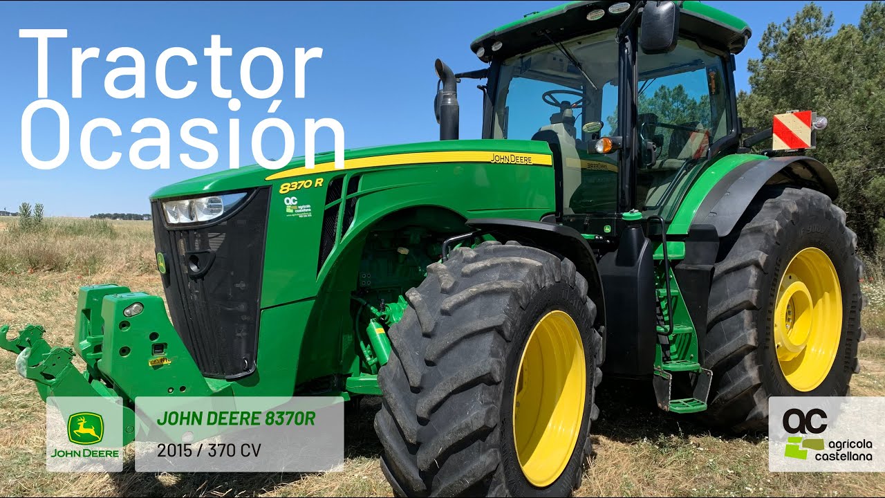 Tractor ocasión John Deere 8370R
