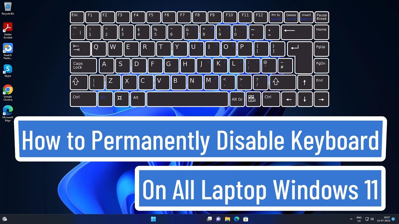 How to Permanently Disable Keyboard On All Laptop Windows 11 [100% Working Solution]