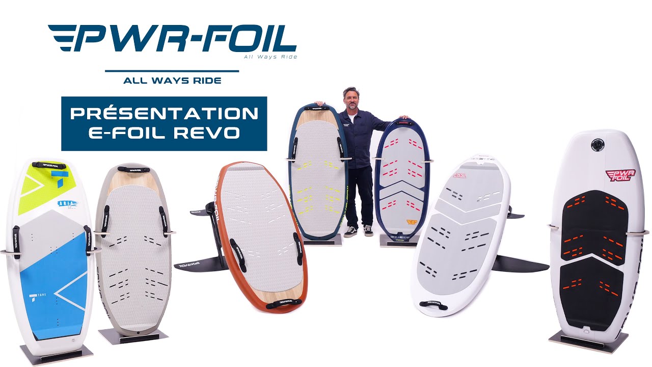 Quel e-foil choisir ? Découvrez toute la gamme REVO 2025 par PWR-Foil