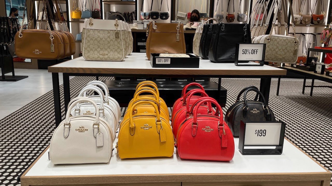 COACH Outlet 70% OFF Bags, Wallet, Crossbody, New & Iconic Bag Walkthrough w/ Prices