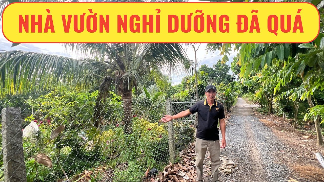 Nhà vườn nghỉ dưỡng lý tưởng ở Vĩnh Long | Nhà Đất Miền Tây