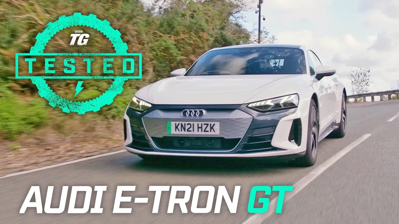 Audi e-tron GT Review: 0-60mph, &frac14; Mile, Tech, Ride, Handling | Top Gear Tested