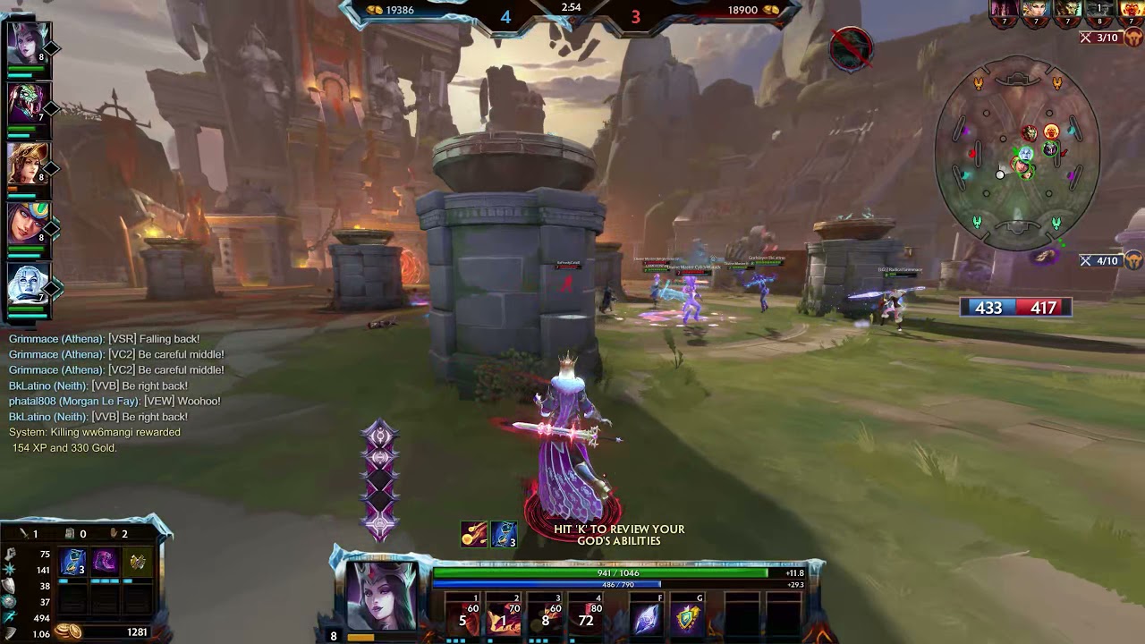SMITE - Morgan Le Fay Arena Pentakill