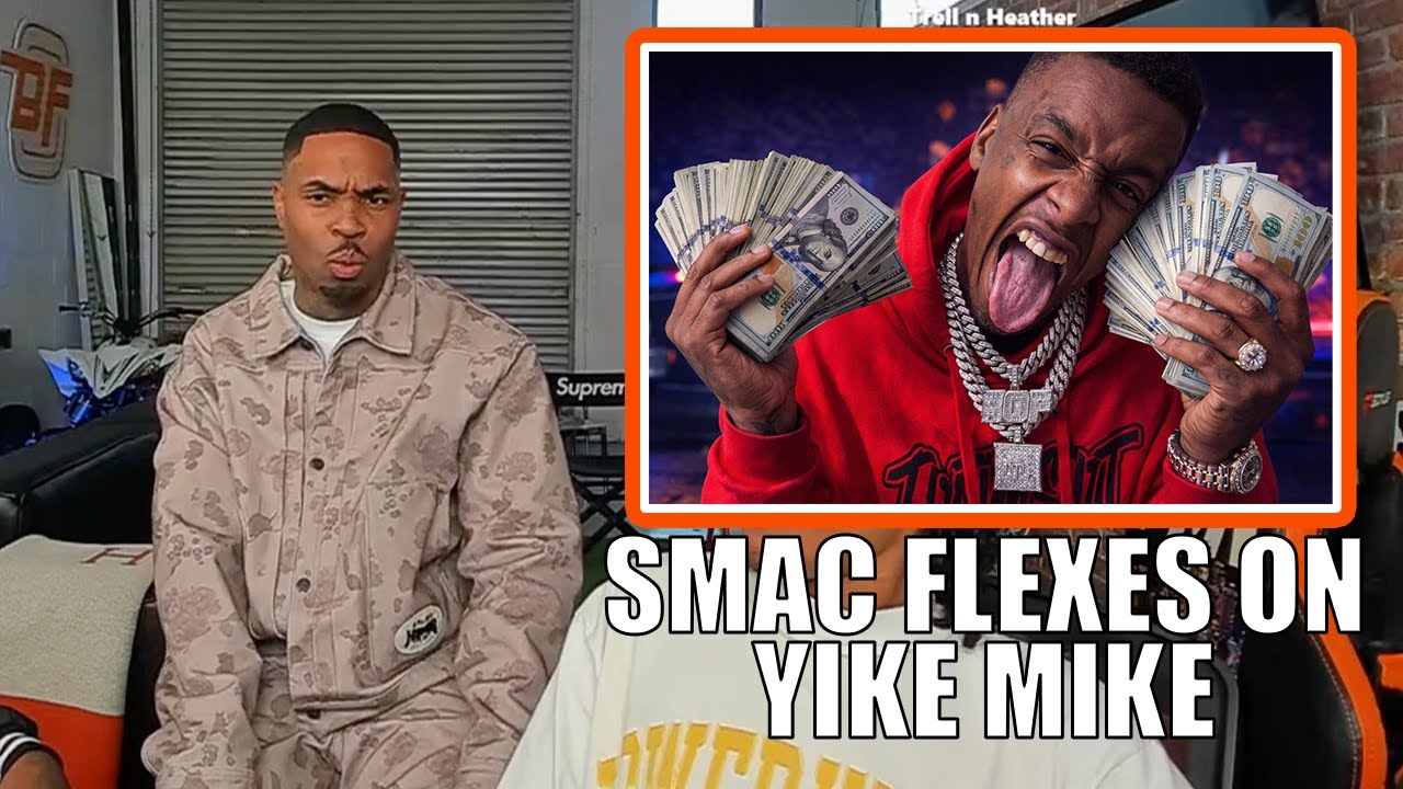SMAC FLEXES ON YIKE MIKE !