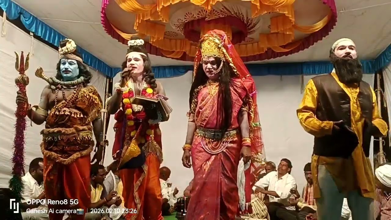 రేణుక ఎల్లమ్మ నాటకం చెన్నాపూర్ గ్రామం శివంపేట మండల్ మెదక్ జిల్లాRenuka Yellamma atta part 3 chenapur
