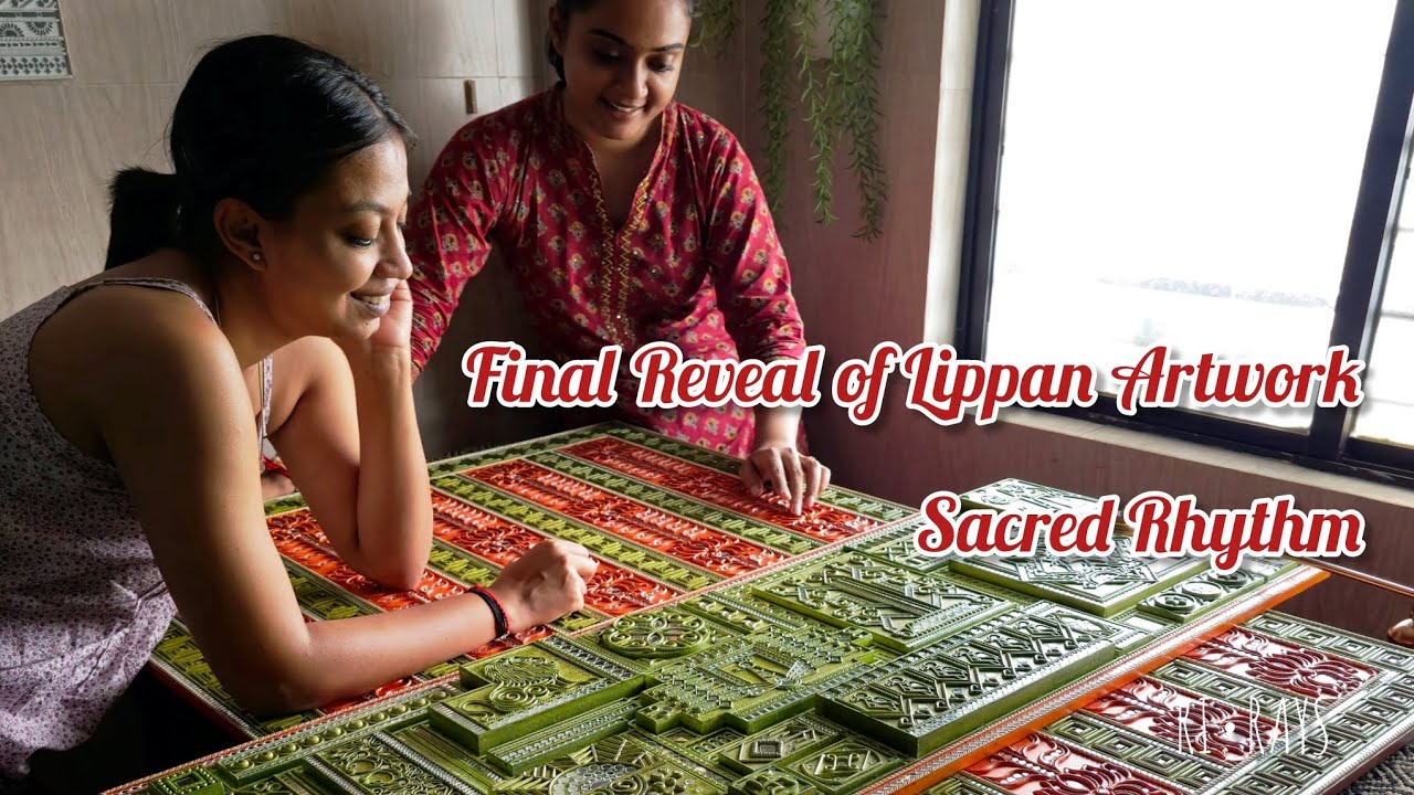 Detailed Video of Lippan Artwork | Sacred Rhythm