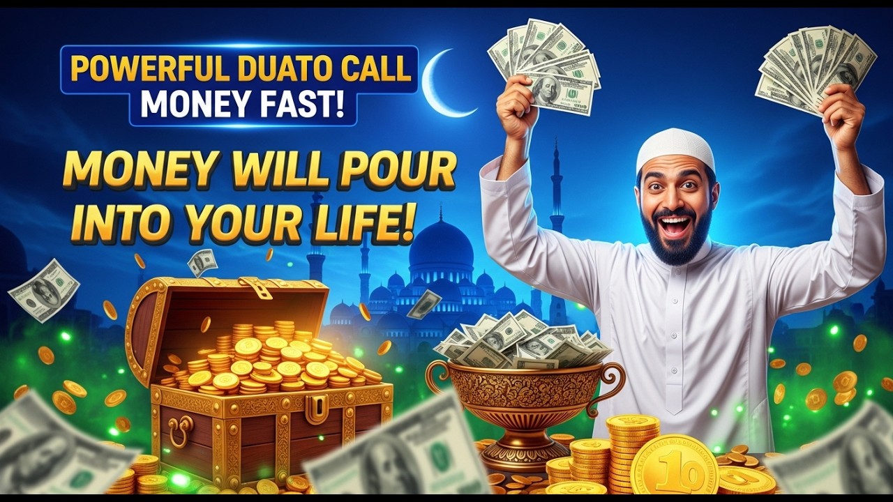 Get Rich Easily! Relaxing Quran Recitation for Wealth, Prosperity & Peace  - Dua for Rizq and Wealth