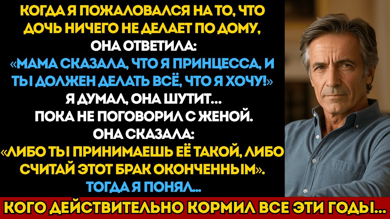 Жена и дочь жили за мой счёт и презирали меня. Когда я перестал платить — “любовь” закончилась.
