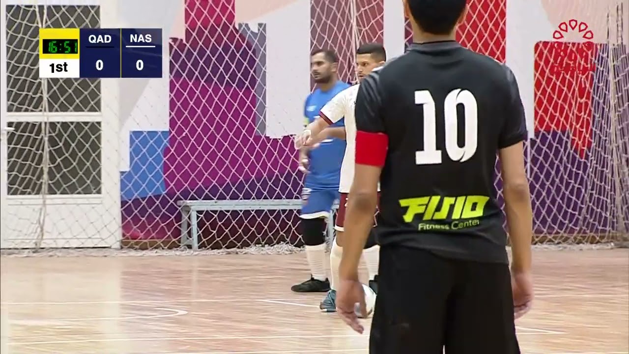 مباراة القادسية × النصر - الدوري العام لكرة قدم الصالات - الخميس 23/11/2023