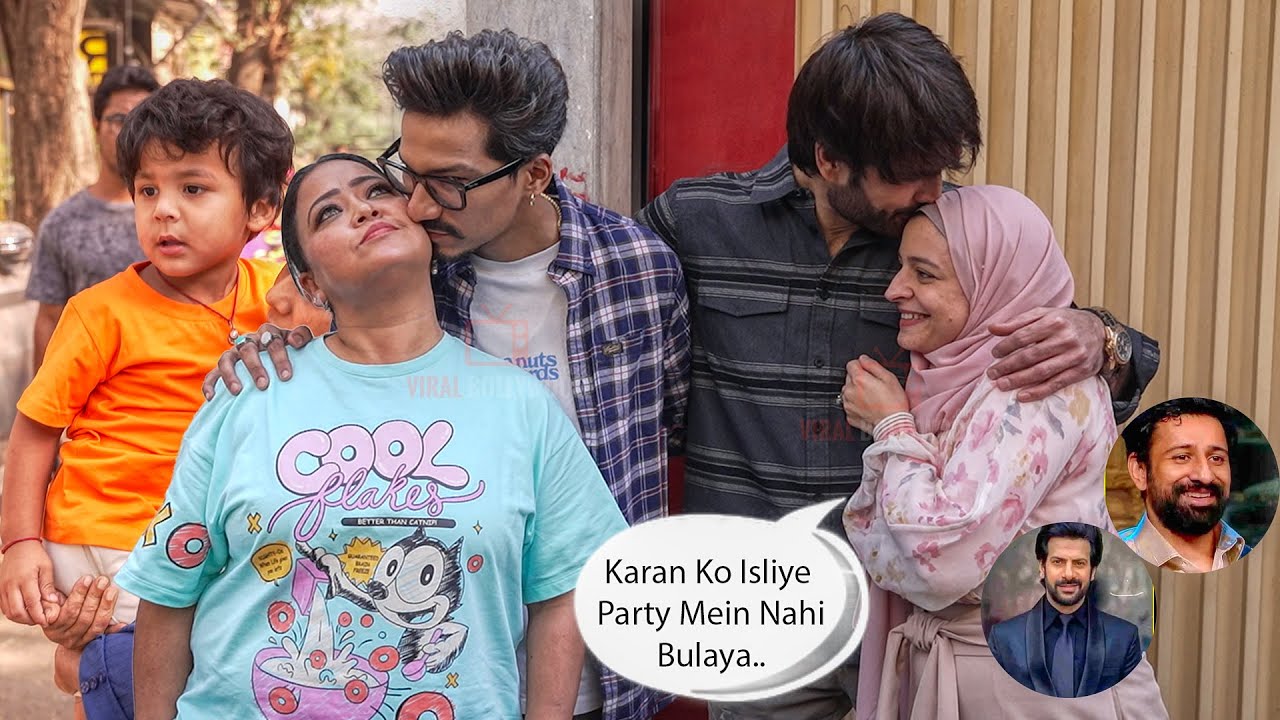Vivian Dsena with Wife Nouran Aly Podcast with Bharti Singh and Haarsh Limbachiyaa, Gola